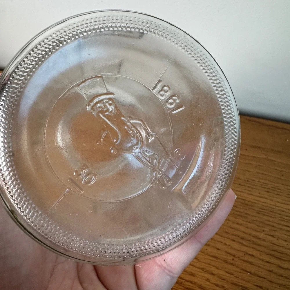 Planters 75th Anniversary Peanut Planter Peanut Character Glass Jar‎ with Lid